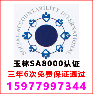 玉林SA8000社會(huì)責(zé)任管理認(rèn)證